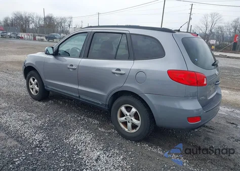 2008 Hyundai Santa Fe Gls z USA, uszkodzony, nr VIN 5NMSG13D78H214455